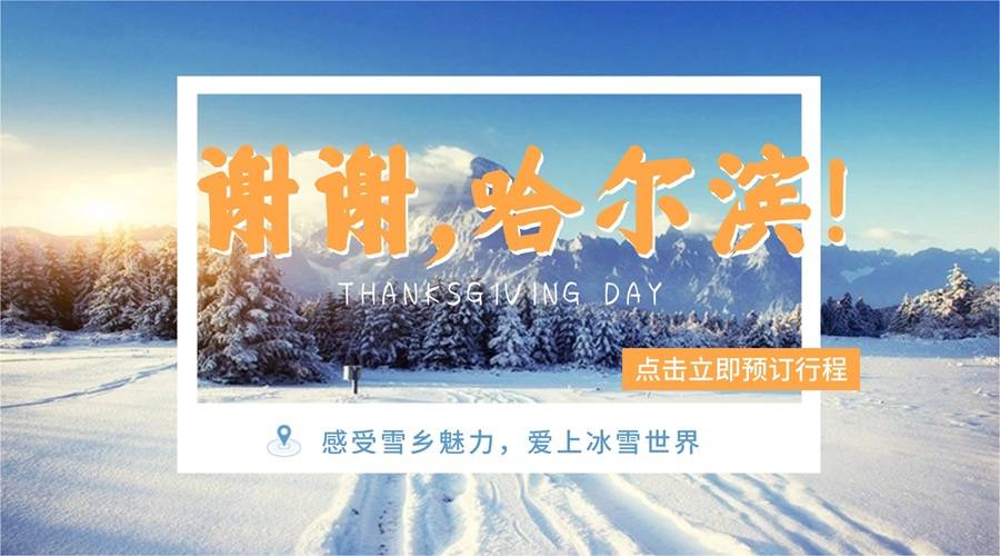 【去东北撒野】冰天雪地-哈尔滨、亚布力、雪乡一价全含无自费双卧8天/双飞6天